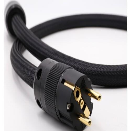 High Qualuty Hi-End Hi-Fi FURUKAWA Audio Power Cable Cord Schuko US IEC Plug