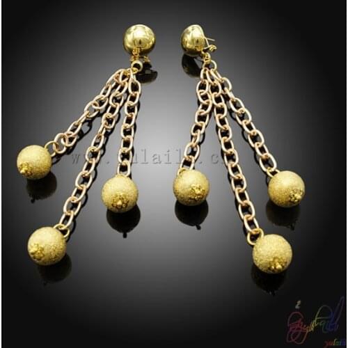 Yulaili gold drop earrings with classic feelings high quality sets for women in important party