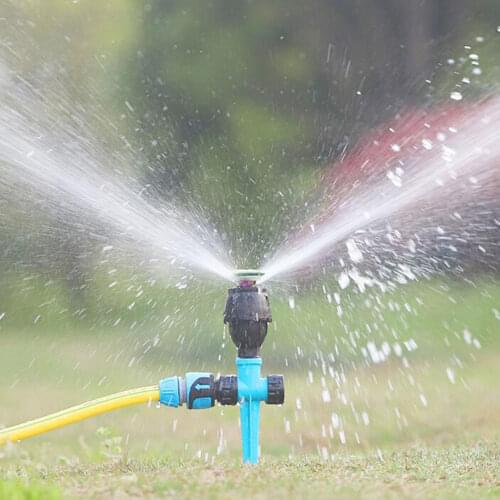 360 Degree Automatic Detachable Watering Spray Sprinklers Lawn Watering Sprinkler Head Garden Watering Nozzles