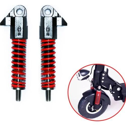 8inch Front Suspension Shock Absorber for Electric Scooter Hydraulic Spring Shock Absorption Kit Front Suspension Fork Accessory