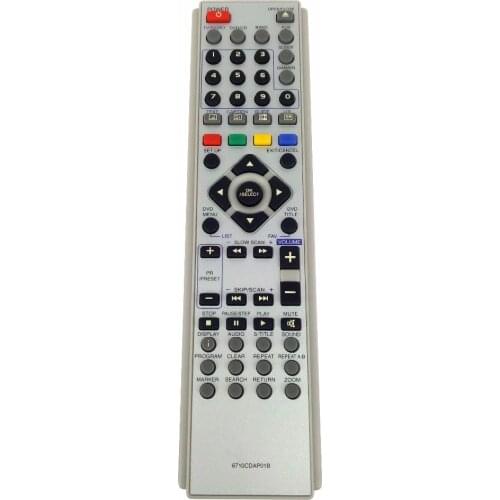Used Original For LG TV/DVD 6710CDAP01B Remote Control Fernbedienung