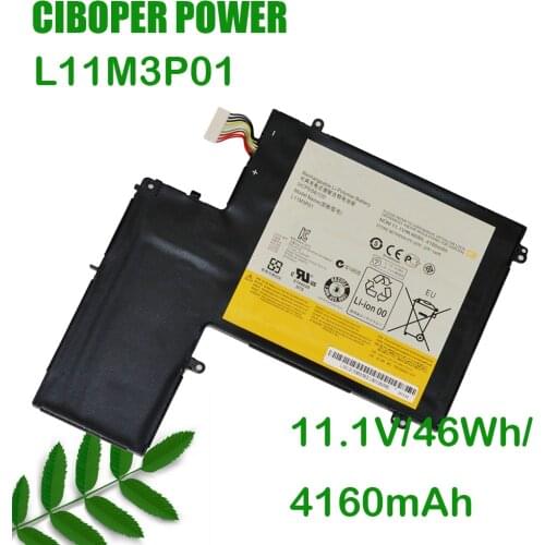 CP New Genuine Laptop Battery L11M3P01 11.1V 4160mAh 3ICP5/56/120 For U310
