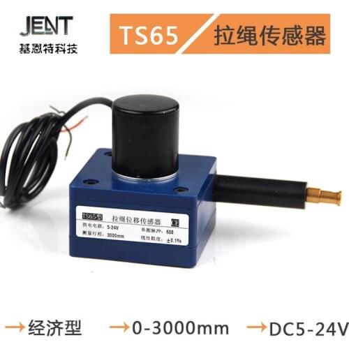 Drawstring Displacement Sensor Special Offer Drawwire Encoder Plastic Incremental Rail System 4 Meters