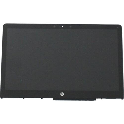 For HP Pavilion x360 15-BR000 15-BR077NR 15.6 Lcd Touch Screen W/Bezel 925711-001digitized panel + LED + frame FHD 1920*1080