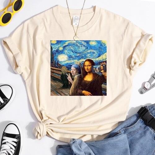 T-Shirt Shakespeare Funny Printing T Shirts For Womens Korean Style Oversized Womens Tshirts Casual Fashion Woman Clothing
