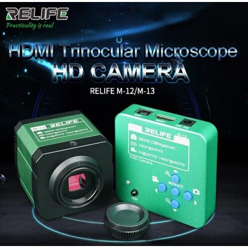 HD HDMI USB Industrial Electronic Digital Laboratory Biological Stereo Microscope Camera For Phone CPU PCB Repair 2K 38MP