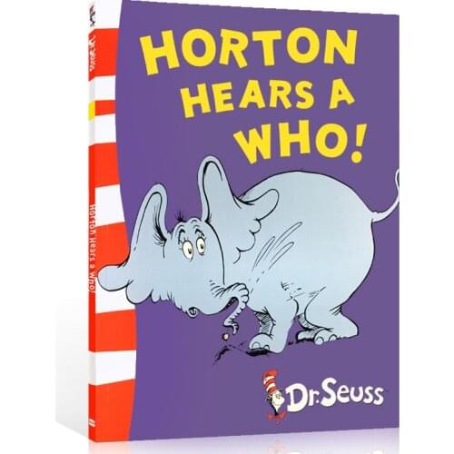 Horton Hears A Who! Dr.Seuss Interesting Story Parent Child Kids Picture English Books Christmas Gift Age 3 up