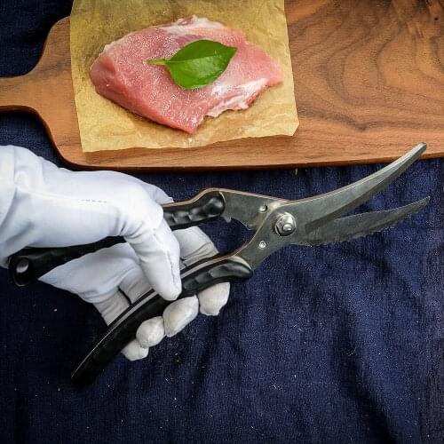 Kitchen Scissor 3Cr14Mov Stainless Steel Kitchen Gadget Shear Fish Duck Cutter Poultry Chicken Bone Scissor Cutting Cooking Tool