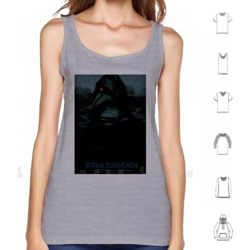 Mona Plague tank tops vest 100% Cotton Fractals Psychedelic Art Pattern Cool Geometric Alternative Reuben Alex Fox Dark