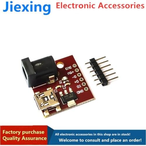MINI USB 5V socket USB power interface AMS1117 3.3V DC power socket