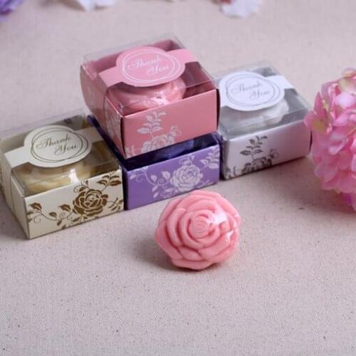 20pcs European Wedding Gifts Valentines Day Birthday Gifts Childrens Gifts Advertising Gift Soap Handmade Soap Rose Soap