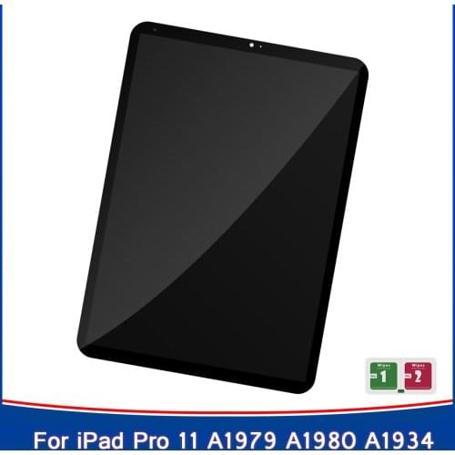 Original For iPad Pro 11 2018 2020 LCD Display Assembly A1980 A1934 A1979 A2068 A2228 A2230 A2231 LCD Touch Screen Digitizer