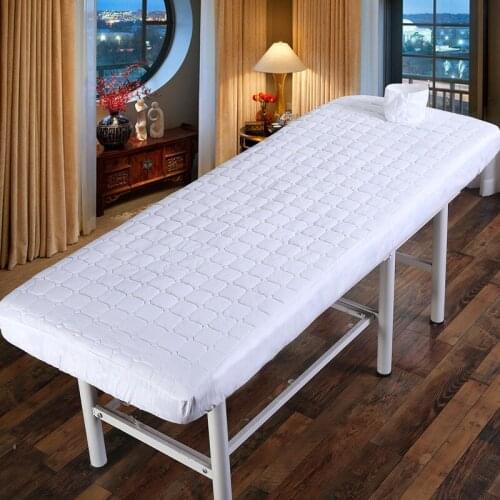 Beauty Salon Bed Sheet Bed Sheet Massage And Physiotherapy Non-Slip Elastic Band Cut-Out Bed Sheet