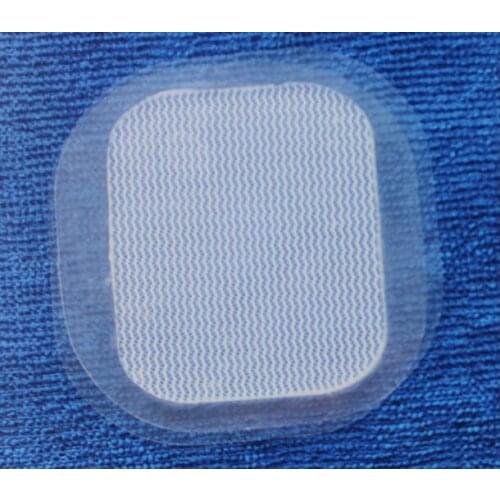10/20pcs 4*4cm replacement Conductive gel sheet for Low frequency omron HV-F310 F311/F320 massager device HV-PAD free shipping