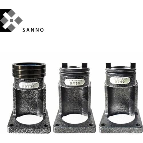 Locking fixture device BT30 / NBT30 / BT40 lock knife block / BT lock cutter seat for clamping tool holder