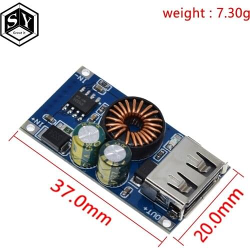 USB DC Step-Down Module 12V 24V To QC2.0 QC3.0 Fast Charge Mobile Phone Charging Board For Apple Huawei FCP Quick Charger