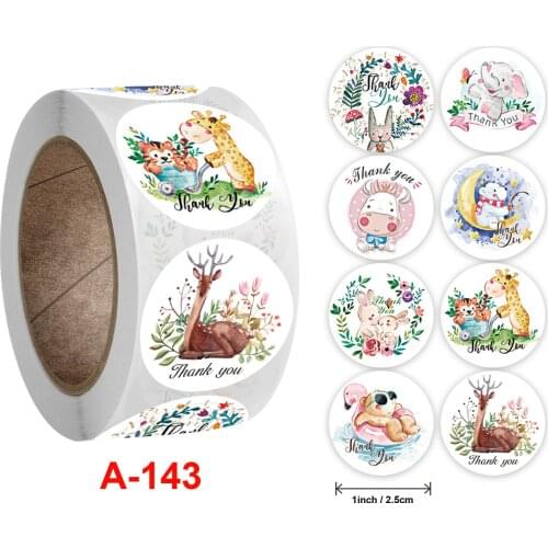 500 pcs/roll Teacher Reward Sticker Fun Motivation Cat Dog Stickerfor School Teacher Student Kids Stationery Stickers