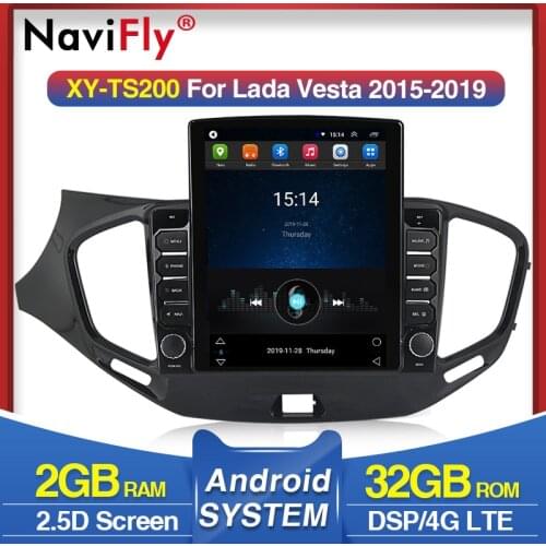 Navifly 9.7" Tesla style for LADA Vesta Cross Sport 2015 Android video Car radio multimedia player navigation gps No 2 din DVD