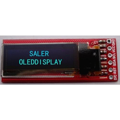 Free Shipping! 0.91 inch blue OLED display module 128 * 32