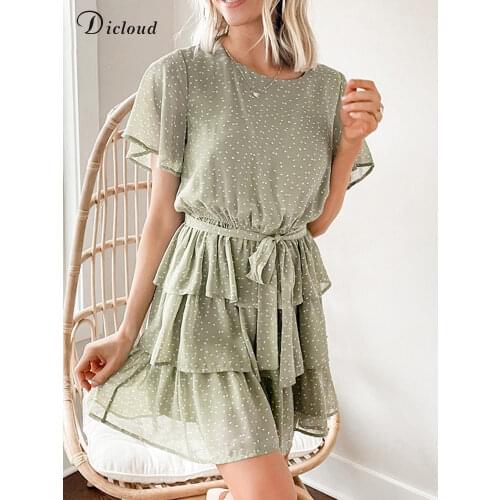DICLOUD Summer Chiffon Dresses