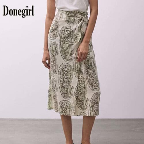 Женские юбки миди Donegirl China At AliExpress