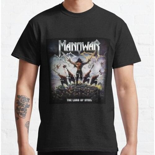 Men Tshirt Manowar Lord Of Steel Women t shirt