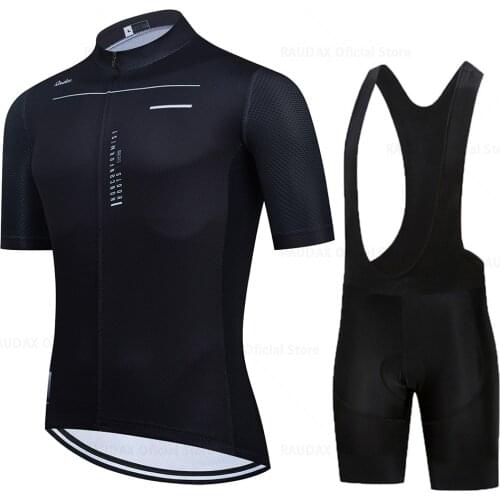New Cycling Jerseys Raudax 2021 Bike Wear Clothes Quick-Dry Bib Gel Sets Clothing Ropa Ciclismo Uniformes Maillot Sport Wear