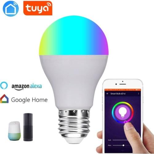 Tuya app hot sell wifi Spotlight LED Lamp Light switch RGB LED Bulb switch Smart Remote Wireless works for google home