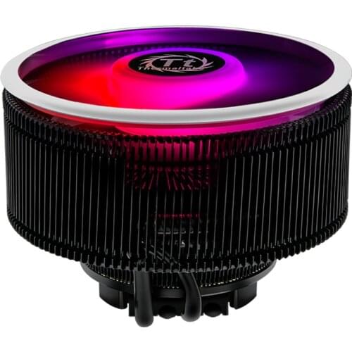 Thermaltake RGB CPU Air Cooler 4 Direct Contact Heatpipes PWM Fan Vacuum Plating Blades Sync Lighting Effect Push Configuration