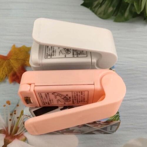 Sealing Machine Food Bag Clip Portable Mini Heat Sealer Food Packaging Kitchen Storage Bag Clips Home