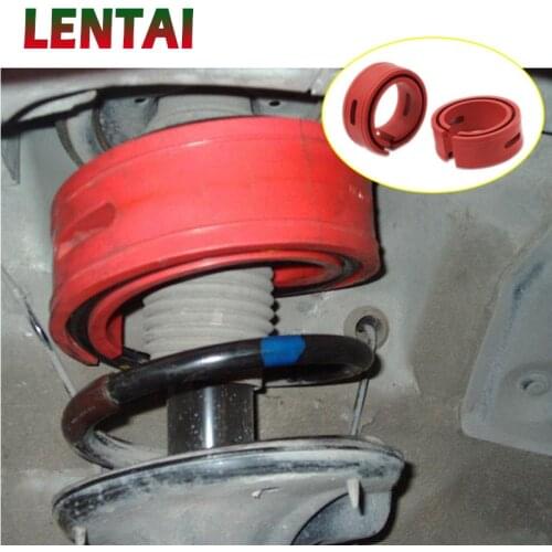 OVERE 1Set Car Rubber Spring Bumper Shock Absorber Buffer For Seat Leon Ibiza Skoda Rapid Fabia Octavia Yeti Audi A3 A4 B8 B6