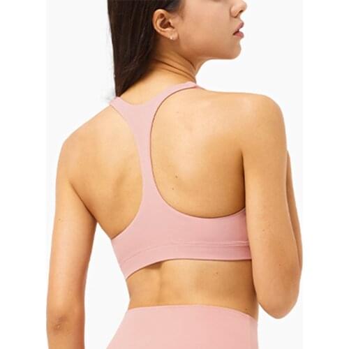 Sexy Sports Bra for Women Active Wear Fitness Workout Push Up Tops Mujer High Impact Padded Shockproof Seamless Yoga Bralette