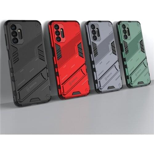 For Samsung Galaxy A52S Case For Samsung A52s A22 A32 A52 A72 A12 A02 A03s Case PC Silicone Stand Protective Shockproof Cover