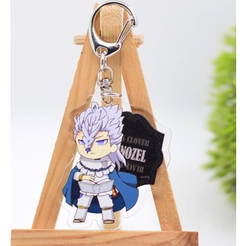 Black Clover Keychain Acrylic Cartoon Keyring Accessories WL0718