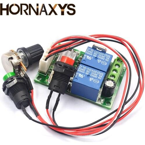 DC 12V 24V 3A 21kHz PWM DC Motor Speed Regulator Controller Adjustable Speed Control Reversible PWM Relay Module 6V-28V