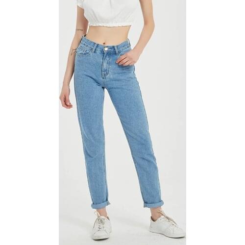 2021 Harem Pants Vintage High Waist Jeans Woman Boyfriends Womens Jeans Full Length Mom Jeans Cowboy Denim Pants Vaqueros Mujer