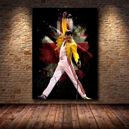 Rock Band Singer Lead Singer HD Print Canvas Poster Living Room Bedroom Decoration