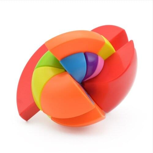 Lefun Colorful 3x3x3 Strange-shape Magic Cube Intellectual Toys Finger Puzzle Cubes Relieve Stress Decompression Toys Kids Gifts