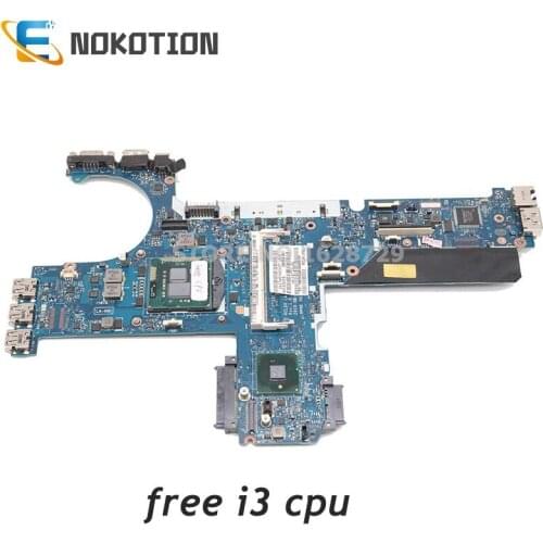 NOKOTION KCL00 LA-4902P 594028-001 Mainboard For HP 8440P 8440W laptop motherboard DDR3 free i3 cpu