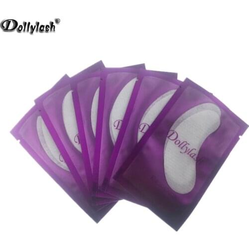 50pairs/pack New Paper Patches Eyelash Under Eye Pads Lash Eyelash Extension Paper Patches Eye Tips Sticker Wraps Make Up Tools