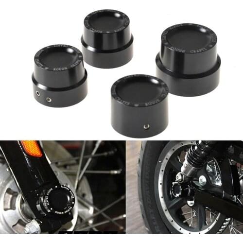 Suitable for Rough Crafts Harley 883 1200 Street 500 750 Modified Front and Rear Axle Cover