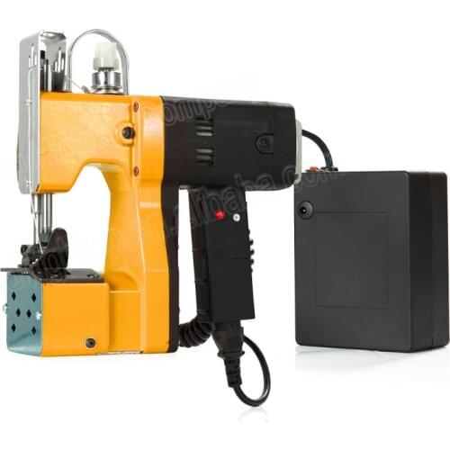 Portable small sack sewing machine mini handheld rice bag sewing sealing machine