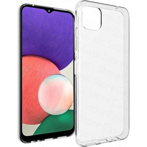 Transparent Case For Samsung Galaxy A22 A32 A42 A52 A72 5G A12 A82 A51 A71 M12 M32 Silicone Slim Soft TPU Clear Phone Back Cover