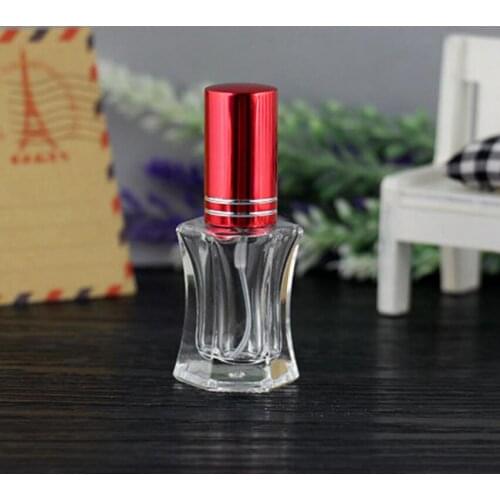 Wholesale 5ML Mini Small Perfume Bottles Transparent Glass Empty Perfume Case Refillable Perfume Bottle