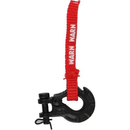 RC Metal Trailer Hook Winch Hook with Winch Pull Tag Decoration for 1/10 RC Crawler Car Axial SCX10 Traxxas TRX4 Parts