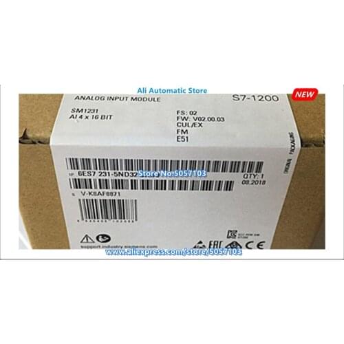 S7-1200CPU 6ES7231-5ND32-0XB0 Analog Module SM1231 6ES7231 6ES7 231-5ND32-0XB0 New