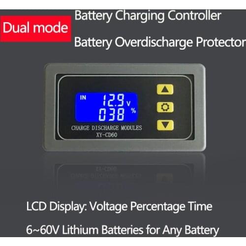 Battery battery charging control module Fully powered off DC voltage protection Undervoltage and depletion protector CD60