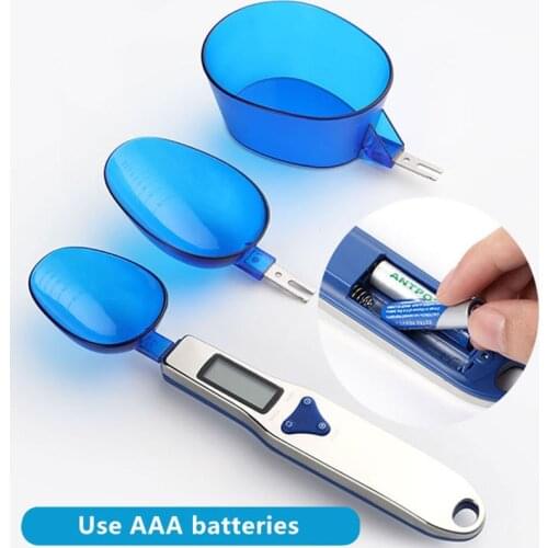 Kitchen Digital Measuring-Spoon-Baking Scale Accessories LCD Display Tools 0.1g Food Teaspoon Coffee Measurement Stainless Steel