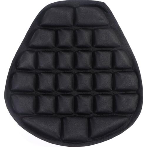 Air Pad Motorcycle Cool Seat Cover Seat Sunscreen Mat Electric Car Inflatable Decompression office Air Cushion 37.5*36cm