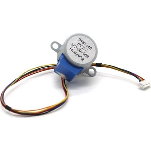 24BYJ48 Stepper Motor Small Motor Micromotor Screw DC5V Reducer Motor 4-phase 5-wire Stepping